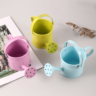 Multi-Color Mini Kettle Flower Pot Garden Crafts