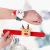 New Christmas Decoration Small Tree Deer Slap Bracelet Children Adult Bracelet Christmas Small Gift Ring Pop Wholesale