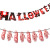 Halloween Hanging Flag Decorative Blood Knife Letters Paper Banner Party Decorations Haunted House Horror Props Hanging Flags Hanging Decorations