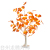 Thanksgiving Led Simulation Maple Leaf Tree Light Home Color Light Background Bedroom Decoration Decorative Light Small Imitative Tree