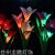 Solar Lawn Lamp Simulation Festive Lantern 4-Head Lily Flower Lamp Floor Outlet Garden Lamp Courtyard Landscape Lamp