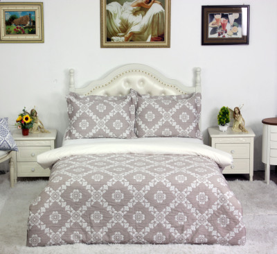 European Four-Piece Pillowcase Bed Sheet Quilt Cover Bedspread Bedding Quilt Three-Piece Set Summer Blanket Wholesale