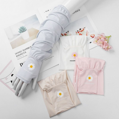 Plus-Sized Large Loose Version Viscose Fiber Oversleeve Women's Sun Protection Gloves Summer UV Protection Adult Ice Sleeve Outdoor Driving Arm Guard