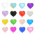 Factory Direct Sales 18-Inch Aluminum Film Love Balloon Solid Color Peach Heart Holiday Decoration Wedding Aluminum Film Balloon