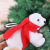 Christmas Decorations White Bear Pendant Christmas Tree Decorative Ornaments Christmas Polar Bear Doll Small Ornaments