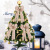 New Imitation Linen Christmas Bowknot Pendant Christmas Decorations Christmas Bowknot