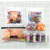 Plastic Tank Children Disposable Small Rubber Band Pumpkin Boxed Hair Accessories Hair Ring Rubber Band Ring Jewelry