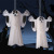 2022 Cross-Border New Halloween Ghost Pendant Ghost Festival Bar Party Decoration Supplies Haunted House Horror Ornaments