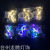 LED Lighting Chain Button Battery Copper Wire Lighting Chain Gift Box Decoration Flowers Baking Cake Decorative Lights Colored Lights Lighting Chain
