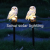 Owl Solar Ground Lamp Garden Creative Resin Solar Decorative Lamp Courtyard Solar Energy Lawn Lamp