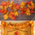 Halloween Garland Halloween with Lights Decoration Thanksgiving Garland Halloween Simulation Maple Leaf Latte Art Garland