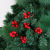 Amazon Cross-Border 7/12/14 Fork Twig Cutting Simulation Red Fruit Berry Christmas Decorations DIY Accessories