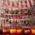 Halloween Hanging Flag Decorative Blood Knife Letters Paper Banner Party Decorations Haunted House Horror Props Hanging Flags Hanging Decorations