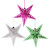 Independence Day Decoration Five-Pointed Star KTV Kindergarten School Mall Hanging Ceiling Laser Five-Pointed Star Ceiling Decoration