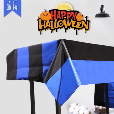 Halloween Patchwork Color Tablecloth Wansheng Party Gathering Pet Golden Orange 1M * 2.7M Decorative Tablecloth