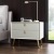 Installation-Free Solid Wood Mini and Simple Modern Minimalist Affordable Luxury Style Bedside Table Leather Small Bedroom Nordic Bedside Cabinet