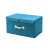New Double-Lid Storage Box Foldable Fabric Storage Box Washable Cotton and Linen Storage Box Clothing Storage Box