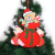 New Christmas Decoration Wooden Santa Claus Snowman Elk Pendant Christmas Tree Decorations Arrangement Shopping Mall Wholesale
