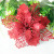 Jiuzhou Haosha Powder Hollow Simulation Christmas Flower Christmas Tree Decoration Sundries Pendant Christmas Decoration Flower Wholesale