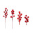 Amazon Cross-Border 7/12/14 Fork Twig Cutting Simulation Red Fruit Berry Christmas Decorations DIY Accessories