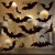 Cross-Border Supply Halloween Decorative Stickers Spider Web Bat Stickers Ghost Festival Horror Party Decorative Window Sticker
