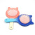 Hairdressing Air Cushion Comb Cute Children Comb Cat Ear Comb Gradient Color Airbag Massage Comb Tangle Teezer Styling Comb Wholesale