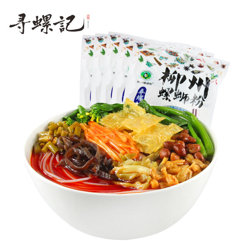 螺狮粉柳州螺蛳粉广西特产方便食品300g*5螺丝酸辣粉丝面