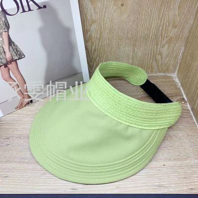 Summer Candy Color Air Top Sun Protection Hat Beach Travel Sun Hat