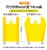 Extra Thick in Yellow Medical Waste Bag Vest Garbage Bag Wholesale Plain Top Type Disposable Hospital Medical Waste Bag