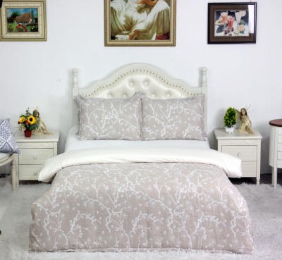 European-Style Four-Piece Jacquard Bedding Bed Sheet Quilt Cover Pillowcase Autumn and Winter Three-Piece Set Wholesale