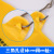 Disposable Spot Goods Extra Thick in Yellow Medical Waste Bag Hospital Waste Packaging Flat Mouth Hand Holding Vest Garbage Bag