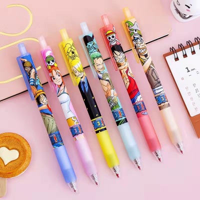 Pressing Pen Creative One Piece Press Ball Pen Primary and Secondary School Students Writing Signature Pen Office Supplies