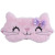 New Cartoon Girls' Shading Eye Mask Children's Plush Cute Bow Tie Cat Sleep Lunch Break Eye Mask