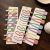 Cute Frosted Geometric Side Clip BB Clip Bang Clip Hairpin Japanese Hair Accessories Word Clip Ground Supply Headdress Set