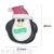 New Christmas LED Lighting Chain Santa Snowman Shape Holiday Light Plastic Painted Accessories Colored Lights