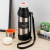 304 Stainless Steel Thermal Pot Outdoor Travel Pot Vacuum Insulation Portable Insulation Cup Large Capacity with Strap