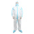 Protective Clothing Disposable Dustproof Waterproof Oil-Proof Non-Woven Breathable Film One-Piece Electronics Factory Dust-Free Disposable Protective Coveralls