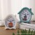 New Arrival Candy Color Creative Cottage Alarm Clock Children Bedroom Bedside Clock Student Gift Wholesale