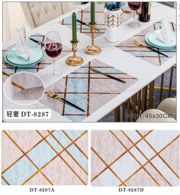 Light Luxury Advanced Tea Table Cloth Placemat Waterproof and Oil-Proof Disposable Anti-Scald PVC Dining Table Cushion