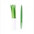 Creative Cross-Border E-Commerce New Bamboo Leaves Green Shape Fruit Fork Sign Fruit Toothpick Kitchen Supplies 10 Pieces