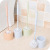 Home Daily Creative Bathroom Thickened Plastic Tape Base Toilet Brush Set Toilet Cleaning Brush Toilet Cleaning Brush