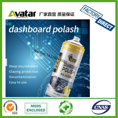 VEAS DASHBOARD POLISH Low cost Shine Protect silicone spray car dashboard polish wax