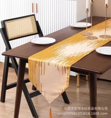 Table Runner Affordable Luxury Style Modern Simple Dining Table Fabric Strip Decorative Cloth Nordic Coffee Table Flag Middle Tablecloth Strip