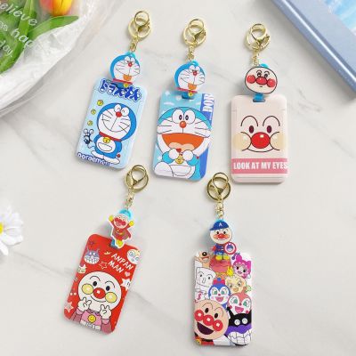 Student Meal Card Campus Card Holder Schoolbag Hanging Buckle Bus Subway Card ID Work Card Yangcheng Pass Retractable Key Ring