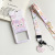 Lingna Beier Card Holder Student Campus Meal Card Subway Access Card Long Shoelace Neck-Hanging Card Cover Key Chain Shuttle Card Bell