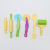 Colored Clay Tools Plasticene Colored Clay Clay Tools Mold Set Children's Educational DIY Toys 6-Piece Set Wholesale