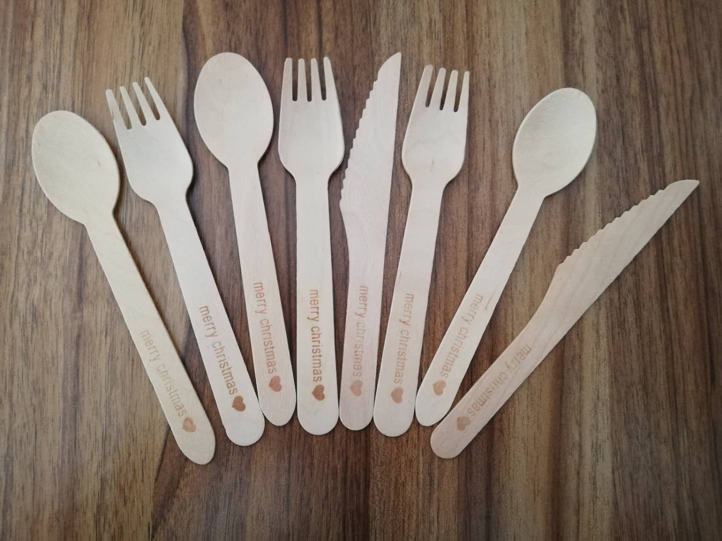 木制勺叉刀一次性餐具，环保卫生，价格合理