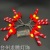 Christmas New LED Light Crutch Modeling Light Santa Claus Snowman Deer Christmas Hat Modeling Color Light Plastic