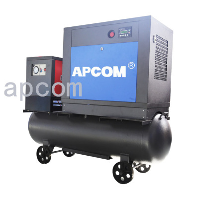 air compressor screw air compressor with tank and dryer 10HP