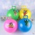 Children's Inflatable Toys Baby Massage Ball Sensory Training Watermelon Horn Pat Ball Kindergarten Toys